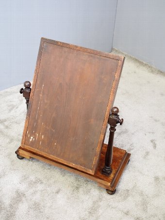 Antique Mahogany Dressing Mirror by Mein of Kelso