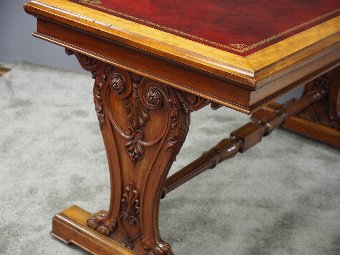 Antique George IV Mahogany Library Table