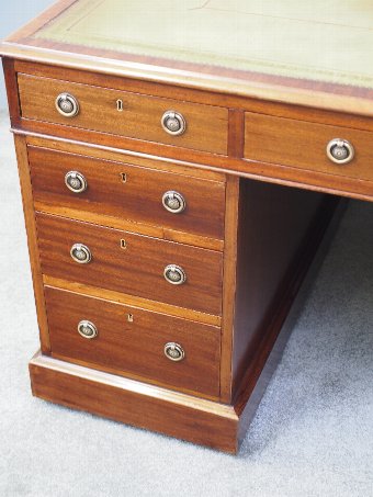 Antique Early 19th Century Mahogany Partners Desk