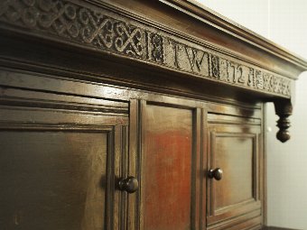 Antique 18th Century Northern English Oak Cupboard