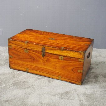 Camphor Wood Campaign Chest or Trunk