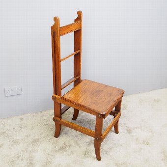 Arts and Crafts Oak Metamorphic Chair or Steps