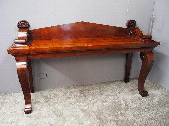 Antique Scottish Mahogany Serving Table in Manner of James Mein of Kelso
