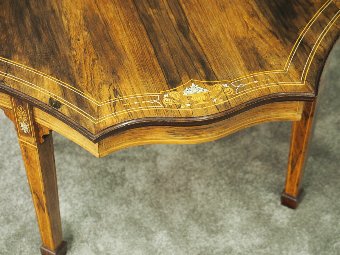 Antique Rosewood Coffee Table by James Schoolbred and Co, London