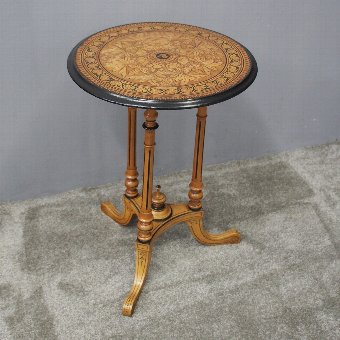 Hand Painted Aesthetic Movement Occasional Table