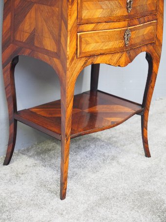 Antique 19th Century French Walnut Side Table