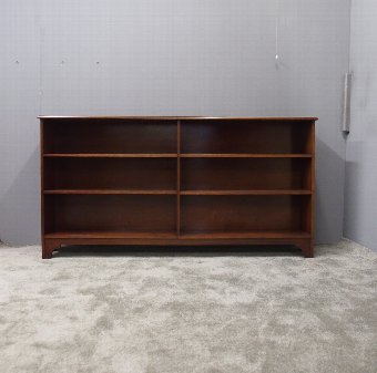 Victorian Style Mahogany Open Bookcase