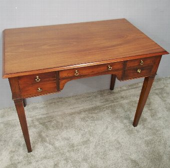 George III Mahogany Side Table or Writing Table
