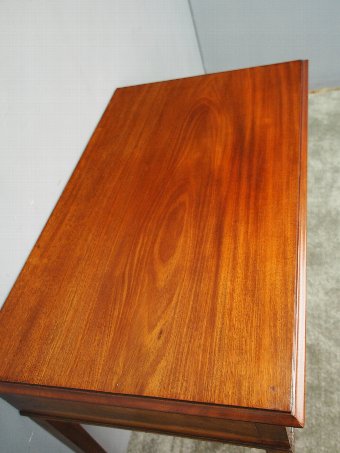 Antique George III Mahogany Side Table or Writing Table