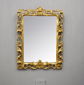 Georgian Style Carved Giltwood Wall Mirror