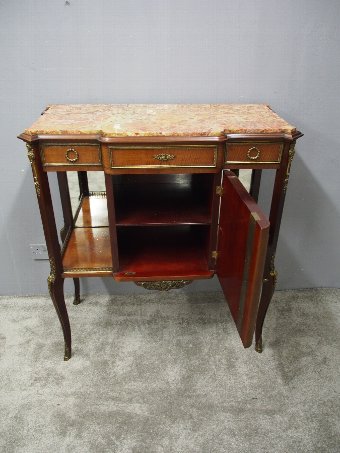 Antique French Mahogany Side Cabinet