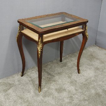 Victorian Inlaid Rosewood Bijouterie Table