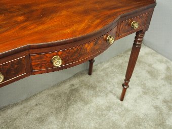 Antique Mahogany Serving Table likely by Gillows