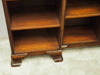 Antique Large Mahogany Bookcase by Whytock and Reid
