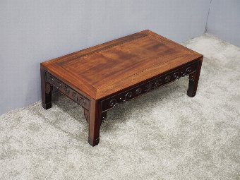 Antique 19th Century Huanghuali Opium Table