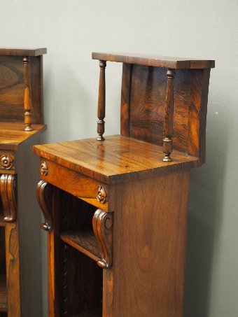 Antique Pair of George IV Rosewood Bookcases