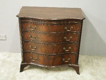 Antique George III Style Mahogany Chest of Drawers