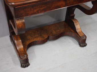 Antique Second Empire Mahogany Dressing Table
