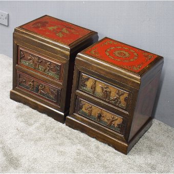Pair of Small Chinese Chests