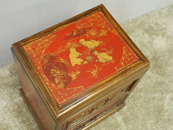 Antique Pair of Small Chinese Chests