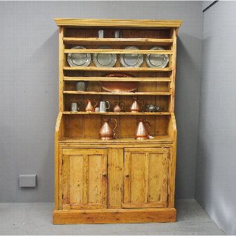 Irish Primitive Antique Pine Dresser