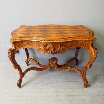 Victorian French Walnut Centre Table