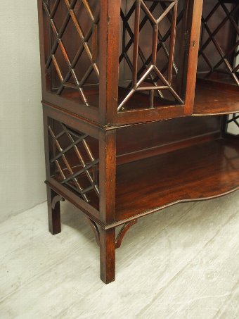 Antique Cockpen Style Mahogany Cabinet