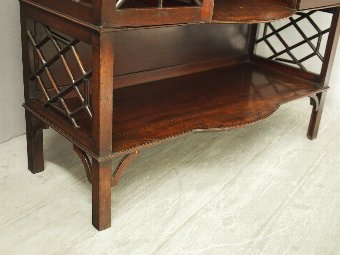 Antique Cockpen Style Mahogany Cabinet