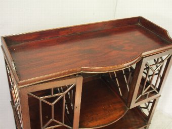 Antique Cockpen Style Mahogany Cabinet