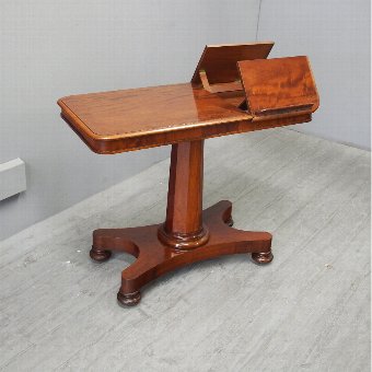 William IV Mahogany Reading Table