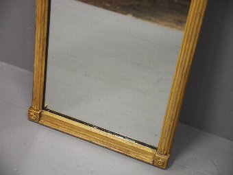 Antique George IV Carved and Gilded Pier Mirror