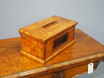 Antique Maple Country House Posting Box