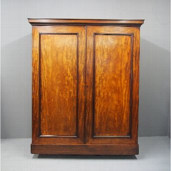 William IV Mahogany 2 Door Wardrobe
