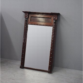 Regency Mahogany Pier Mirror