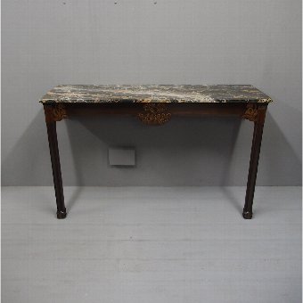 Marble Chinoiserie Console Table by Whytock and Reid