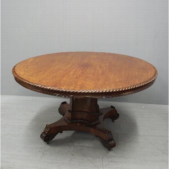 Scottish William IV Circular Breakfast Table