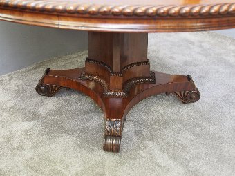 Antique Scottish William IV Circular Breakfast Table