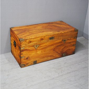 Anglo-Chinese Camphorwood Campaign Trunk