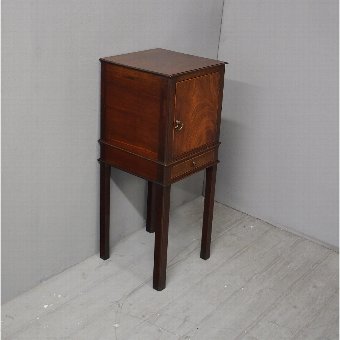 Chippendale Style Mahogany Bedside Locker