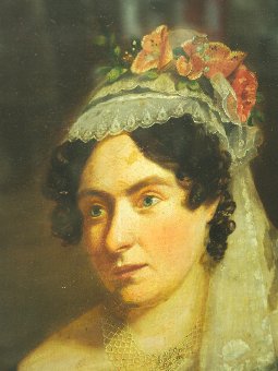 Antique Victorian Portrait of a Woman