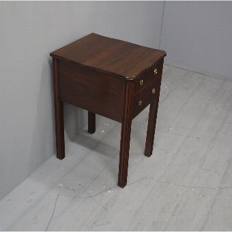 Chippendale Style Mahogany Bedside Locker