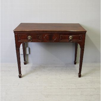 George III Style Mahogany Hall Table