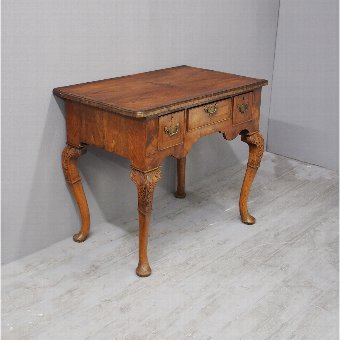 George I Walnut Lowboy