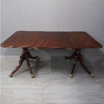 Regency Mahogany Dining Table 