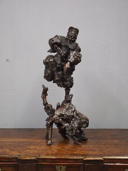 Antique Japanese Root Carving
