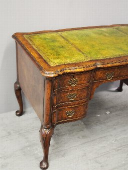 Antique George II Style Walnut Writing Desk