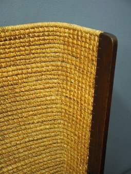 Antique Large Oak Orkney Chair