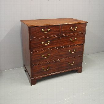 Dumfries House Style Scottish Mahogany Chest of Drawers