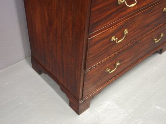 Antique Dumfries House Style Scottish Mahogany Chest of Drawers