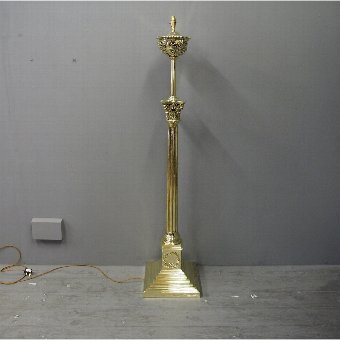 Brass Standard Lamp